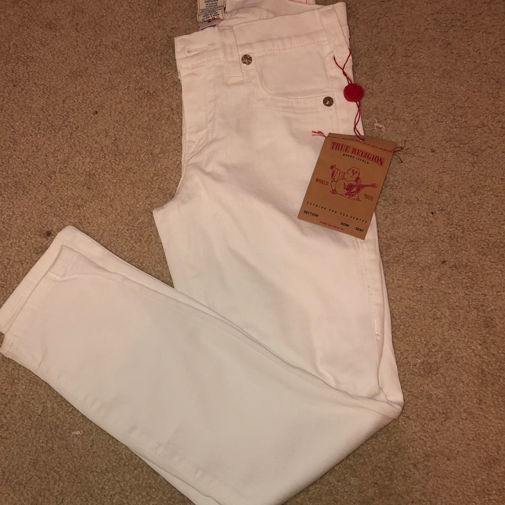 true religion brooklyn jeans, size 25